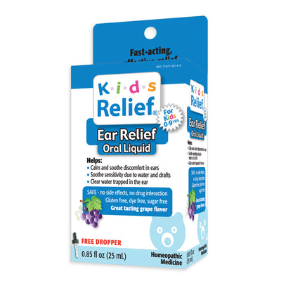 Kids Relief Ear Relief Oral Liquid for Kids 0-9 Years