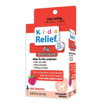 Kids Relief Flu Relief Oral Liquid for Kids 0-12 Years