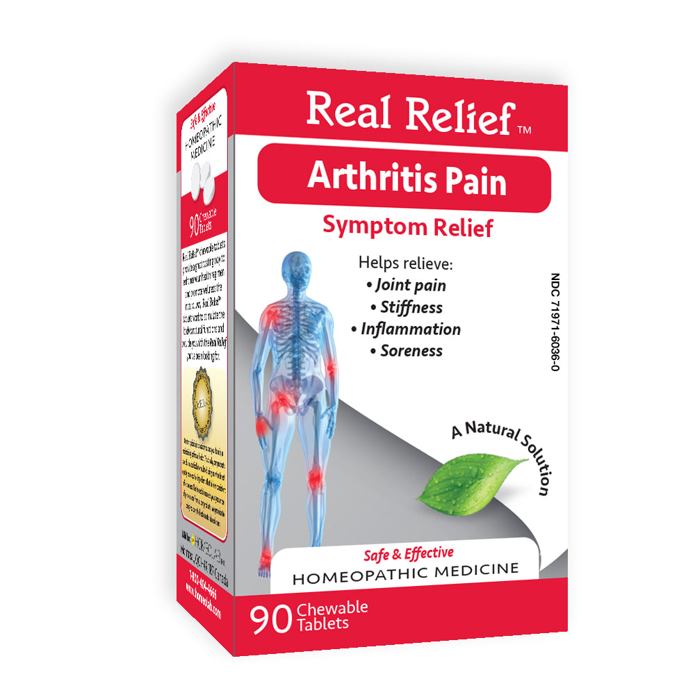 Real Relief Arthritis Pain Symptom Relief Tablets