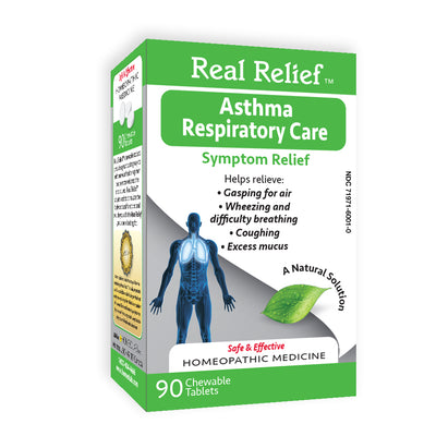 Real Relief Asthma Respiratory Care Tablets